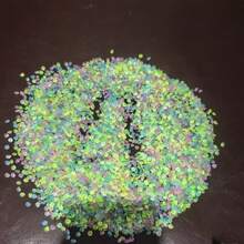 1000/2000pcs Glow In The Dark Resin Beads, Garden Landscape Yard Decoration, Fluorescent Super Bright Multi-Color Glow Beads, No Power Needed, Suitable For Wishing Bottles, Party Decoration, Aquarium And Jewelry Making, Shiny Beads - Luminous Stone - View 9