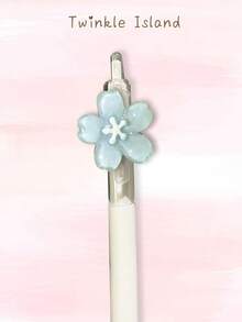 Cute Transparent Flower Neutral Pen 0.5mm Quick-Dry Smooth Black Ink Pen School Office Stationery Back To School Student Teacher Nurse Gift - Multicolor - View 15
