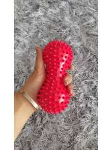 1pc Random Color Multi-Specification Peanut-Shaped Massage Ball, Specially Suitable For Adults To Relieve Stress, Colorful PVC Spiky Muscle Fascia Relaxation Ball, Foot Acupoint Massage Peanut Ball - Multicolor - View 13