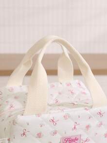Bolsa de almuerzo aislada con lunares retro de moda, bolsa térmica elegante y minimalista a prueba de fugas, bolsa enfriadora aislada reutilizable de gran capacidad, adecuada para trabajo, escuela, picnic y viajes a parques temáticos, regalo de vuelta a la escuela en otoño, regalo de Navidad, regalo del Día de San Valentín - Multicolor - Ver 9