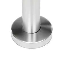 SanBouSi Stainless Steel Balustrade Middle Post Grade Stair Railing Glass Clamps Corner 110cm Railing Post - Silver - View 1