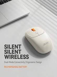 Acer Wireless Bluetooth Dual-Mode Keyboard And Mouse Combo | Quiet And Rechargeable For Office Use | Portable And Slim | Compatible With Computers/Laptops/Tablets/Mobile Phones - View 21