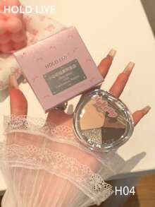 HOLD LIVE Subtle Mist 4-Color Eyeshadow Palette H04 - H04 - View 4