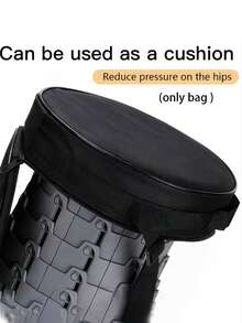 Multifunctional Folding Stool Backpack - Portable Stool Backpack, One Shoulder Outdoor Storage Bag, Handheld Storage Bag, Folding Stool Storage Bag, Suitable For Camping, Picnic, Travel, Gym, With Zipper Closure, Suitable For Hikers - Multicolor - View 3
