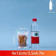 50/100入雷射彩虹禮品袋 多尺寸款 全息正面視窗可重複使用夾鏈袋 適合小商家、樣品珠寶、新年節慶禮物糖果袋 - Laser Rainbow - 查看 28