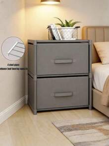 Wardrobe Storage, Autumn Home Decor. Multi-Functional, Medium Size Optional, Cube Storage Cabinet With Drawers, Dust-Proof Wardrobe, Shelves, Shoe Rack, Shoe Cabinet, Freestanding Display Rack, Free Assembly, Floor-Standing Storage Rack, Bookshelf - Multicolor - View 1