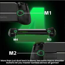 Gamwing Atmosphere Light Game Controller AB05 Type-C Direct Plug-In Mobile Game Controller Android IOS Universal Controller - View 4