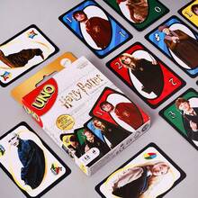 限量版 Mattel UNO 卡牌遊戲,魔法巫師主題配對遊戲,包含特殊霍格華茲規則卡,便攜互動遊戲,適合旅行與家庭聚會,給波特迷與兒童的完美生日與聖誕禮物 - Card - 查看 2