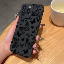 Funda para Teléfono - Funda Protectora Completa Anti-Caídas de TPU con Diseño de Lazo de Mariposa para Apple  6 7 8 X Xs Xr Xs Max 11 12 13 14 15 16 Pro Max - Estilo 1 - Ver 5