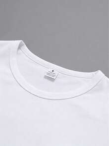 ropa de mujer3388 #   Elegante Camiseta Blanca de Manga Corta para Mujer, Camiseta de Verano a la Moda para Viajes, Citas, Regalo, Vacaciones, Playa, Blusa de Mujer - Blanco - Ver 4