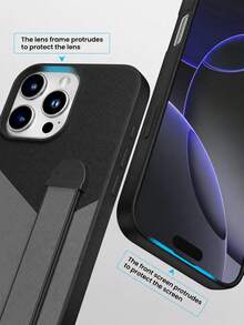 1件可攜式支架手機殼，相容於 Apple 17 Pro Max，附可伸縮腕帶支架的 Apple 17 手機殼，附智慧型手機支架的 Apple 手機殼，防摔手機殼相容於 Galaxy S26 Ultra、S25 Ultra，時尚手機保護殼相容於 Android 智慧型手機，超實用 Honor 保護殼手機配件相容於 Honor 400/400 LITE，復古 Apple 17 Pro 手機殼獨特創意設計，適合閱讀，Apple 13 手機殼 - 灰色 - 查看 5
