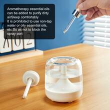 1 buah Diffuser Pelembap Aromaterapi Minyak Esensial Bertenaga USB, 2 Mode Kabut, Lampu Malam 7 Warna, Operasi Tenang, Tidak Mengganggu Tidur, Desain Elegan dan Ringkas, Hadiah Liburan yang Istimewa, Cocok untuk Ruang Tamu, Kamar Tidur, Kantor - versi bertenaga USB - View 12