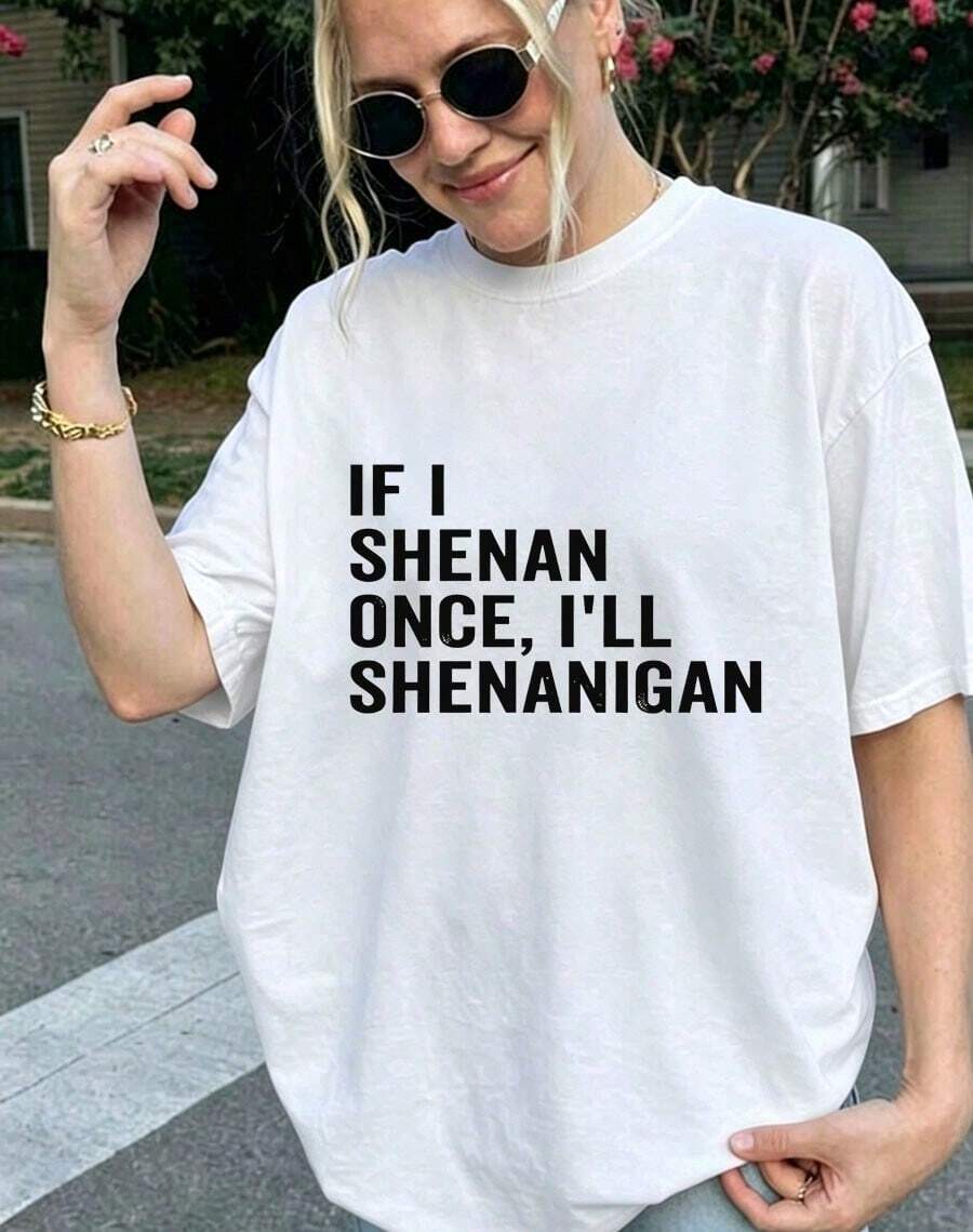 Women's Casual Summer T-Shirt, Basic Mexican Style | Women's Graphic Print T-Shirt 'If I Ever Make A Joke, I'll Make A Great Joke', Crew Neck, Comfortable Fit - 白色 - 查看 1