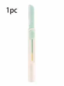 5件/3件/1件可伸縮眉毛修剪套組 - 不鏽鋼眉毛刮刀 - 美容工具 - 可伸縮眉毛剪 - 方便戶外使用，送給女朋友的禮物，送給媽媽的禮物，送給姐姐的禮物，送給妹妹的禮物，送給朋友的禮物，送給女孩的禮物 - 升級款 - 查看 10