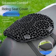 Bantalan Jok Motor yang Dapat Dilepas untuk Meredakan Tekanan, Sarung Jok Motor Gel Anti-Selip dan Bernapas, Cocok untuk Berkendara Jarak Jauh dan Dekat, Bantalan Jok Motor untuk Pengendara, Sarung Jok Silikon Gel Berbentuk Sarang Lebah, Tahan Air, Perlindungan Matahari, Peredam Guncangan, Isolasi Panas untuk Sepeda Motor Listrik - Berbagai gaya - View 2