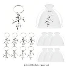 2/20/60 Stücke Stern Schlüsselanhänger Taschenanhänger Ästhetik Y2k Schlüsselanhänger Ring Taschen Handtasche Rucksack Taschenanhänger für Handtaschen Rucksack Auto Halter - Übersicht 9