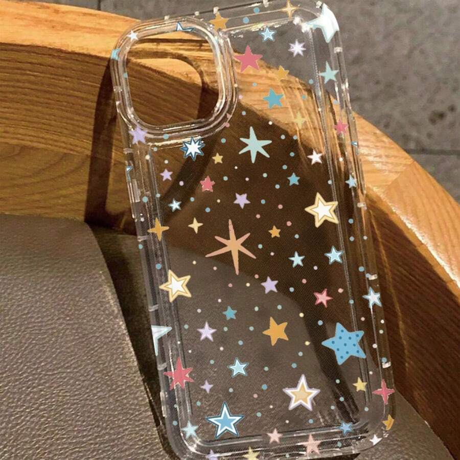 Galaxy 系列透明手機殼,相容 Android 與 Apple 機型 - 彩色 - 查看 1