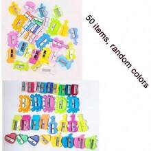 20pcs Cartoon Animal Pencil Sharpener Set, Colorful Portable Mini Handheld Pencil Sharpeners, Suitable For Party Favors, Gift Bags, Classroom Rewards And School Supplies (Random Styles) - Multicolor - View 12