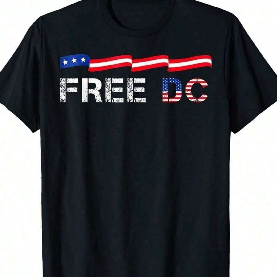 Estilo Y2K, Ropa de Bajo Consumo, Regalos para Mamá, Camisetas de Diseño Deportivo Vintage de Washington DC, Tops de Verano para Mujer, Ropa de Mujer - Negro 10 - Ver 1
