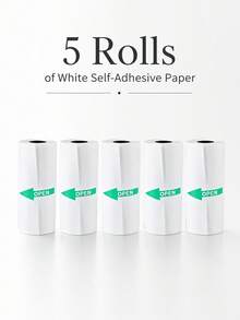 Mini Pocket Printer For Students, Portable Bluetooth Thermal Printer, Can Print Photos And Labels, Wireless High-Definition Instant Printing, Compact Learning Supplies, Birthday Christmas Gift - 彩色 - 查看 10