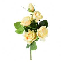 Rayon Real Flannel Rose Decoration DIY Wedding Party Home Office Decor And Table Centerpieces - Multicolor - View 9
