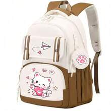 New Cat Casual Backpack, Unisex Outdoor Lightweight Backpack, Large Capacity Travel Backpack, For Teenager,Back To School Supplies Essentials - Multicolor - View 11