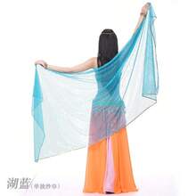 A Belly Dance Scarf With Rectangular, Glittery, Dot-Patterned Fabric. Available In Multiple Colors. Perfect For Dance Accessories, Dance Headbands, And Dance Performances. - Multicolor - View 22