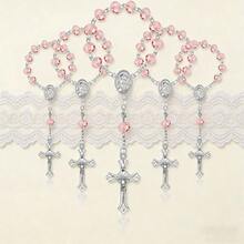 15pcs/Set Naming Ceremony Set: Faux Crystal Cross Bracelet, Suitable For Birthday Party, Commemorative Gift, Naming Ceremony, Wedding Party, Women's Naming Ceremony, Birthday Party Gift, Wedding Party Gift, Pre-Wedding Party Gift, Anniversary Party Gift, Suitable For Mother, Couple, Best Friend Daily Wear, Mother's Day Gift - A - View 10