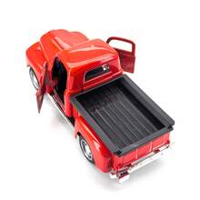 耐用合金玩具車 男孩用 仿真跑車模型 家用與辦公桌裝飾車模 - 紅色 - 查看 4