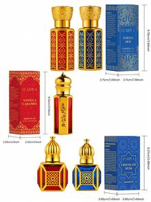 阿拉伯香氛油 15ml 長效濃縮 Attar 精油 無酒精 便攜奢華香氛油 女性禮品 - 美食調香型 - 查看 3