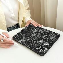 蕾絲花卉圖案 1 件裝翻蓋桌面保護殼，附筆槽、360°旋轉支架，相容 Honor 8/9/10/X8/X8A/X9/X8Pro/X9Pro/X9A/Matepad Pro/Matepad SE 11/Matepad 11/Apple 10th Gen/11 2025 (A16) 及 A9 等熱門機型 - 款式37 - 查看 10