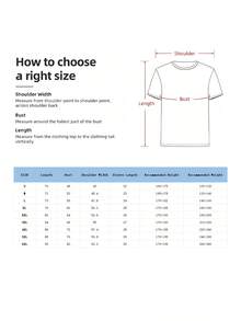 Disney Character Print Women's Plus Size Round Neck T-Shirt Jack Skellington And Write Princess Sitting Together Casual Wear - 黑色 - 查看 6