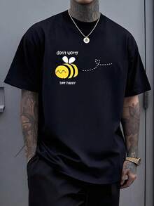 Men T-Shirts - Black - View 1