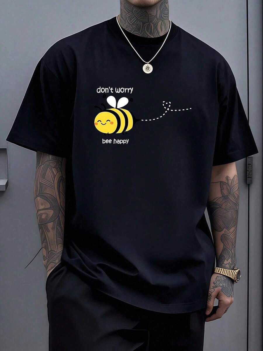 Men T-Shirts - Black - View 1