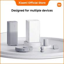 Xiaomi 2-Pack Mesh System AC1200 WiFi Router – Dual Band 1200Mbps Wireless Mesh Network Kit With Gigabit Ports, WPA3 Encryption, MiWiFi ROM, App Control, Whole Home Coverage, 2.4GHz & 5GHz Bands, UK Version - White - View 8
