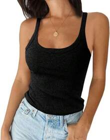 Cuello en U - Negro