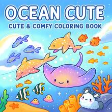 GDTME Cozy Friends: Cute Animal Companions Daily Life, 24-Page Student Coloring Book, Warm And Healing, Birthday Gift For Family And Friends, Holiday And Vacation Gift, Back-To-School Season, Summer Fun, 7.9x7.9 Inches. - Cute and Heartwarming - View 8