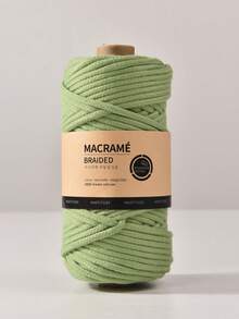 Tali Katun Kepang Tebal 5mm/50m, Tali Katun Warna Serbaguna, Cocok Untuk Merajut DIY, Sulaman, dan Dekorasi Pesta Liburan - MultiWarna - View 20