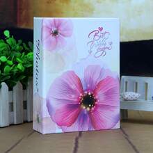 Elegant 6-Inch Gold Foil Photo Album - Holds 200/100 Cards, Premium Paper, Suitable For Gifts And Keepsakes - Multicolor - View 27