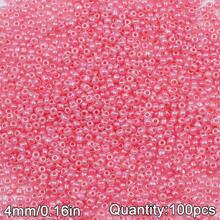 100顆 4mm 馬卡龍色奶油玻璃米珠,DIY珠寶製作,手工串珠DIY材料包,珠寶配件 - diy奶油珠 - 查看 29