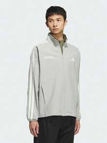 Adidas Men's ST SPORTS BD TT Knit Jacket Without Hood KC2846 - Grey - View 4