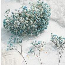25/52/102/298 Pcs, Artificial White Mini Baby's Breath Floral Vases For Wedding, Home, Office, Party, Garden, Card Making Decoration, DIY Decoration - Pale Blue Baby's Breath - View 5