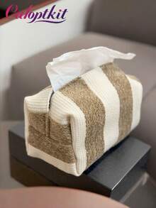 La caja de pañuelos es adecuada para el almacenamiento de pañuelos en baños, dormitorios, estanterías, habitaciones de invitados, hogares, restaurantes, hoteles y otros lugares. Cuenta con un diseño moderno y minimalista con múltiples colores para elegir - Ver 6