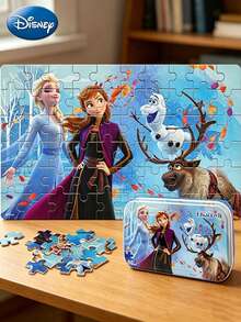 Disney 迪士尼官方公主系列拼图，精美彩色印刷，高细节收藏级拼图，成人减压益智拼图游戏，家居装饰拼图，经典童话公主主题拼图，高品质卡通艺术拼图，DIY益智动手拼图，休闲桌面游戏礼品推荐 - 11DF1081600 - 查看 1