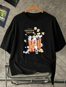 T-shirts för män - Svart - Visa 2