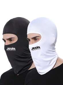 1pc/2pcs Unisex Printed Balaclava Head Mask Motorcycle Bicycle Inner Cap, Suitable For Daily Use, Travel, Hiking And Climbing - Multicolor - View 15