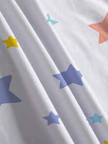 Camiseta de manga corta para mujer, de diseño simple y versátil, a la moda y casual - Colores estrellados y de ensueño. Estampada, adecuada para primavera y otoño, ideal para uso casual diar - Flor - Ver 5
