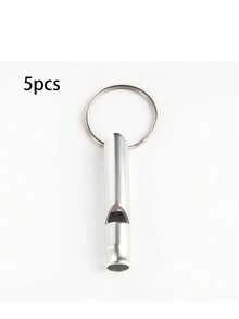 5 buah Peluit Mini Paduan Aluminium Berwarna-warni untuk Bertahan Hidup, Suara Keras dan Jernih, Cocok untuk Pelatih, Wasit, Berkemah, Pelatihan Anjing, dan Bertahan Hidup di Alam Terbuka - MultiWarna - View 13