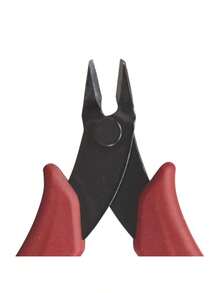 KLEIN TOOLS D275-5 Pinzas de Corte Diagonal Livianas con Corte al Ras Perfil Ultrafino para Espacios Reducidos Resorte de Retorno Automático Pinzas Electricista 127 cm - RojoNegro - Ver 9