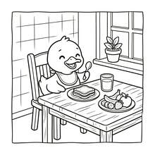 GDTME Cozy Friends: Cute Animal Companions Daily Life, 24-Page Student Coloring Book, Warm And Healing, Birthday Gift For Family And Friends, Holiday And Vacation Gift, Back-To-School Season, Summer Fun, 7.9x7.9 Inches. - Cute and Heartwarming - View 2